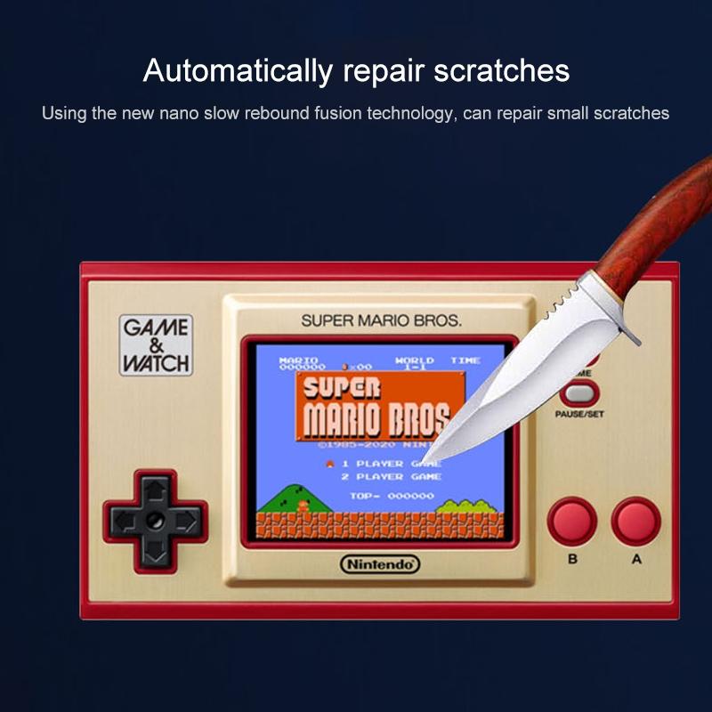 10-pack Tempered Glass Film for Nintendo Game Watch