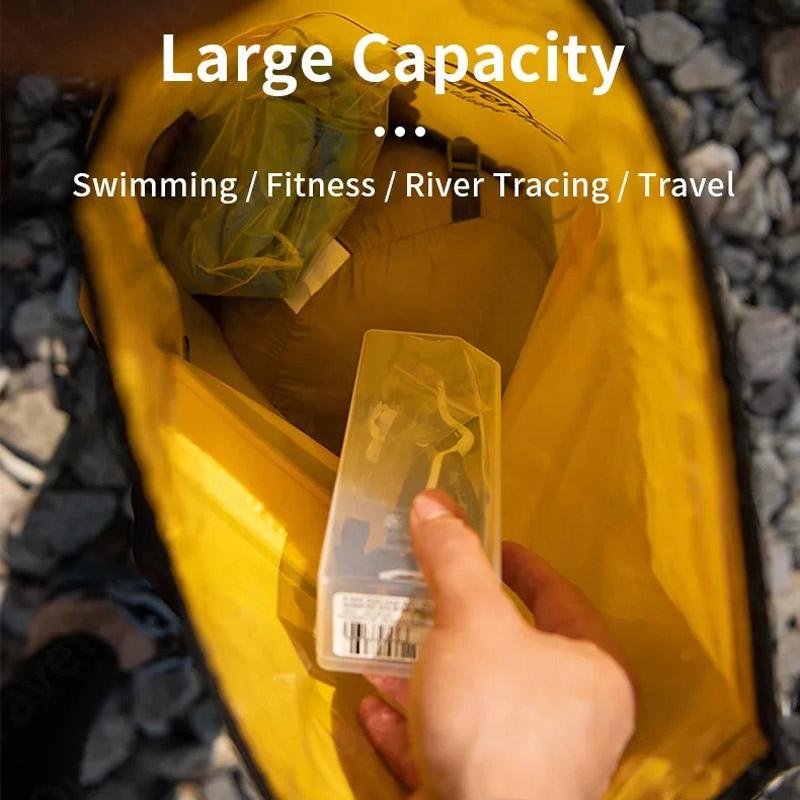 Waterproof Bag For Outdoor Water Activities 20L Khaki - 30L Yellow