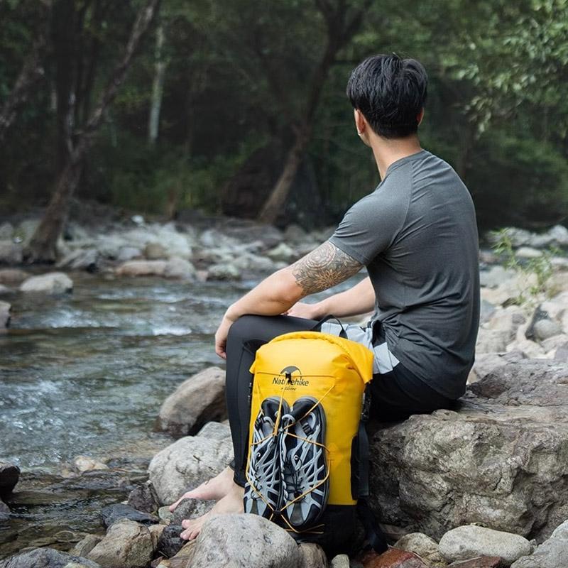 Waterproof Bag For Outdoor Water Activities 20L Khaki - 30L Yellow