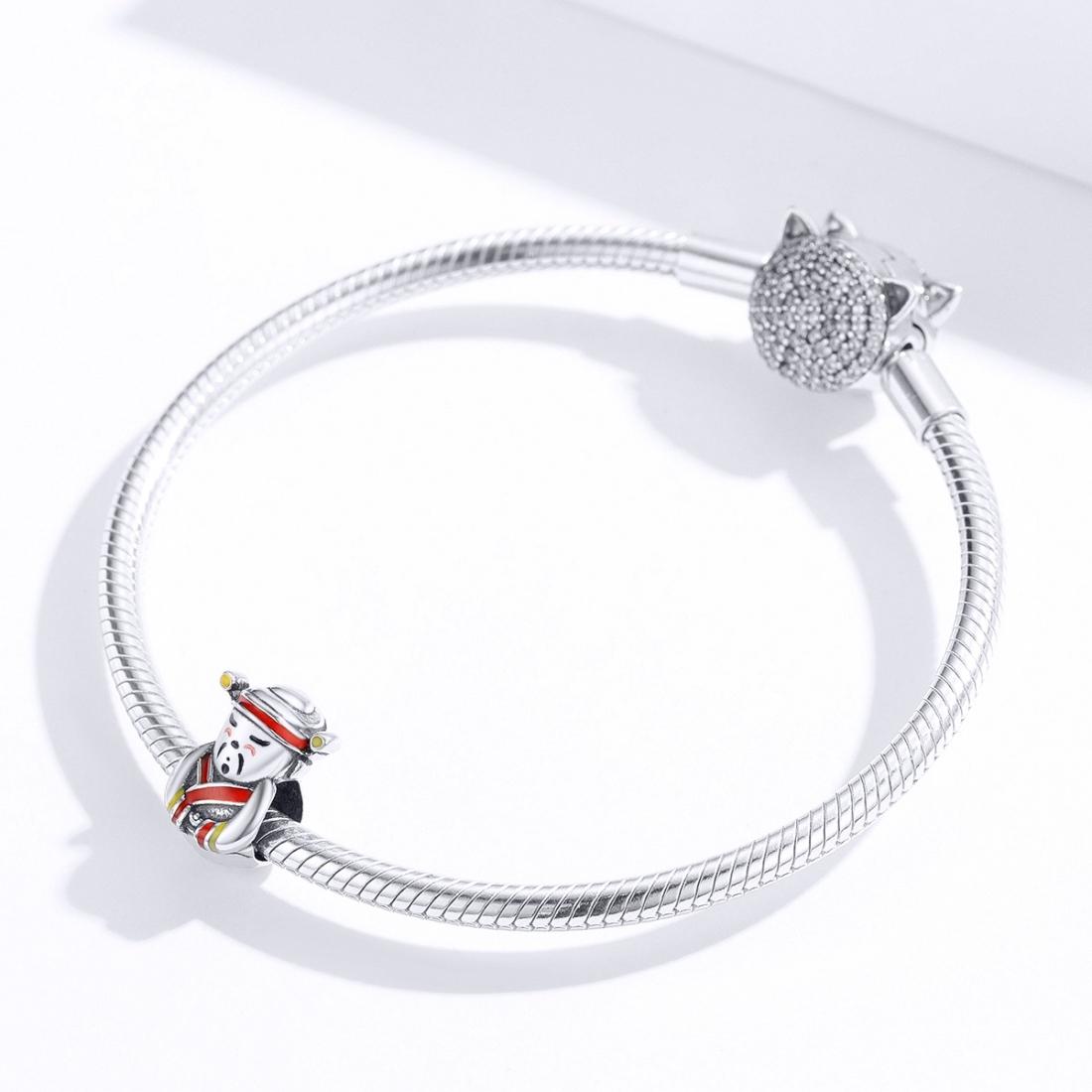 925 Sterling Silver Wealth Beads For Diy Bracelets Pure