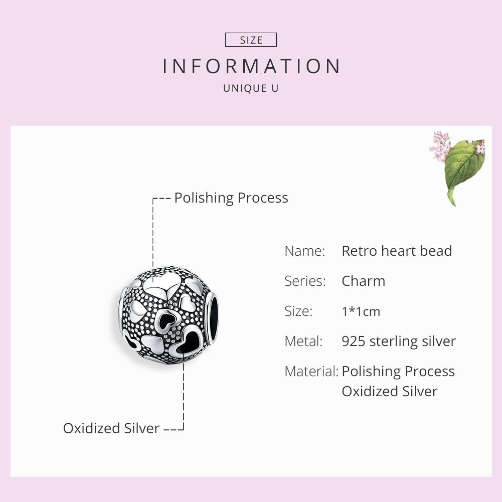 925 Sterling Silver Chic Beaded Bracelet Diy