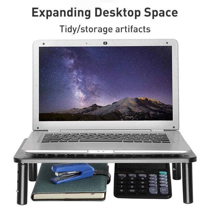 Lenovo Thinkpad Laptop Stand with Phone Holder - Elevated Monitor Stand