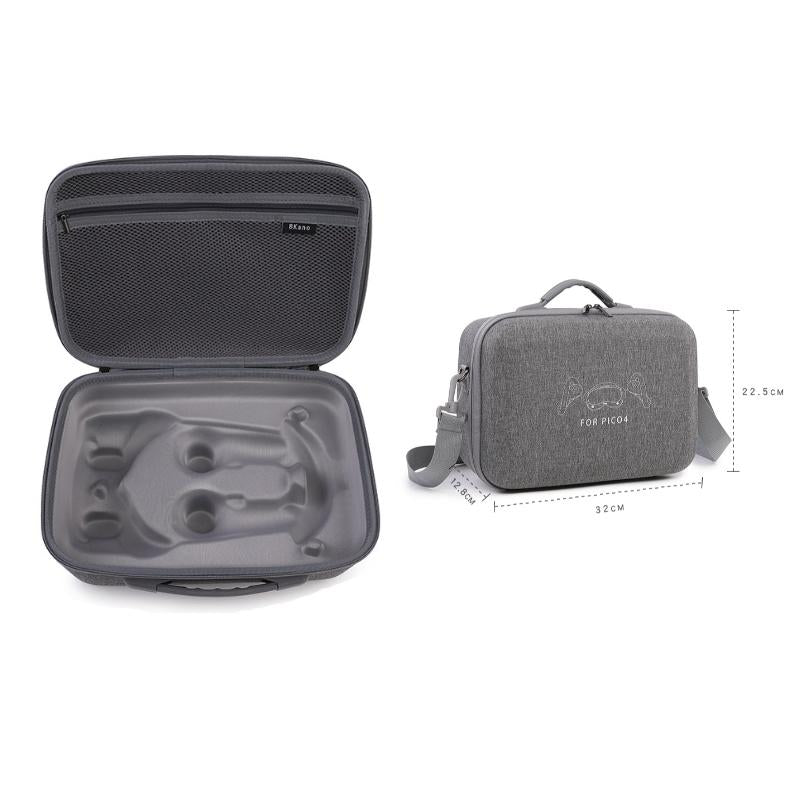Compact Vr Storage Bag for Pico 4 - Hard Shell