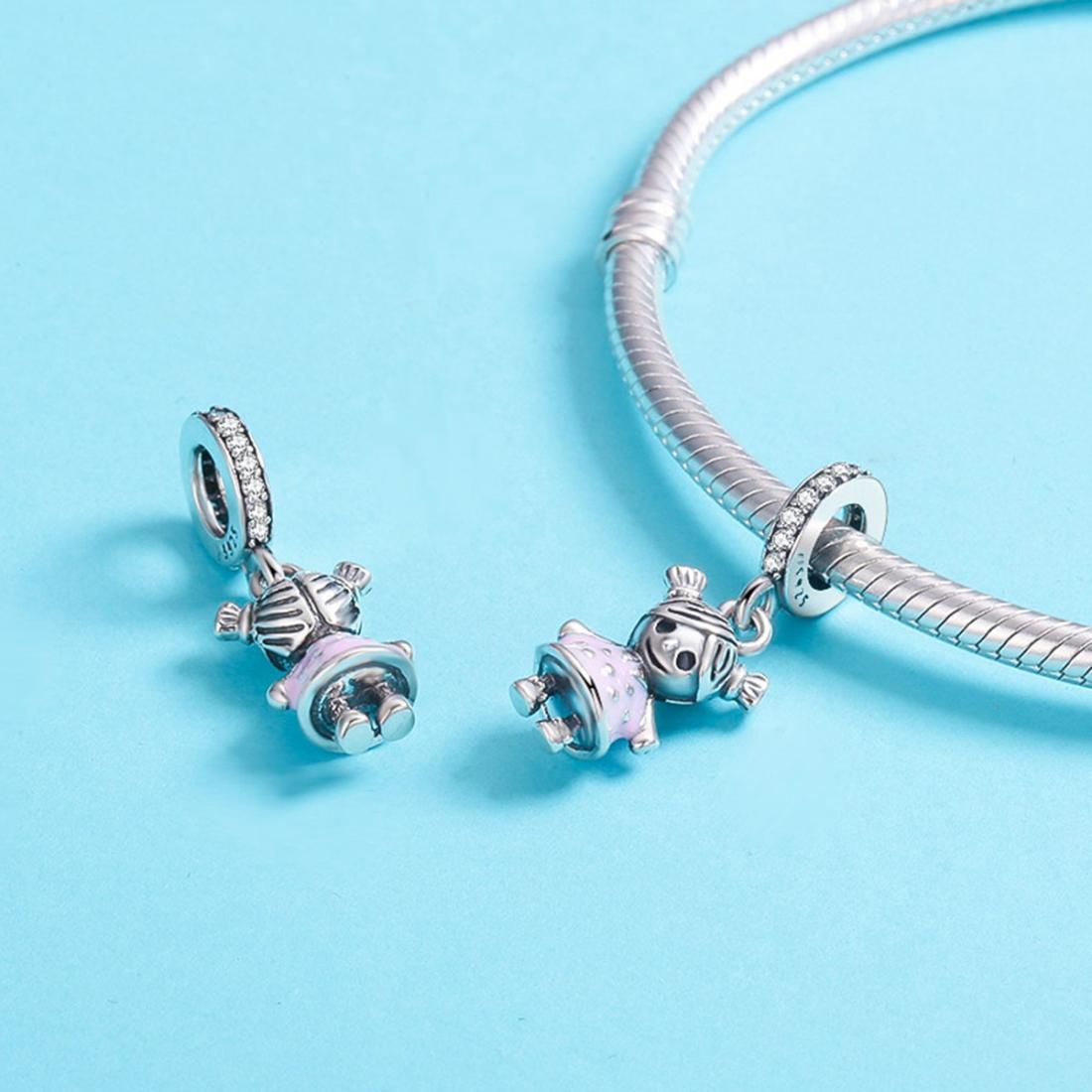 925 Sterling Silver Bead Bracelet / Necklace Accessory