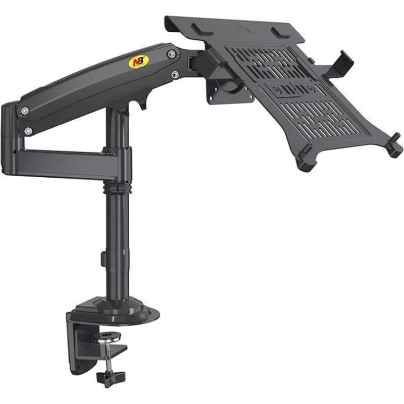 Full Motion Gas Spring Arm For 10-17 Inch Desktop / Laptop
