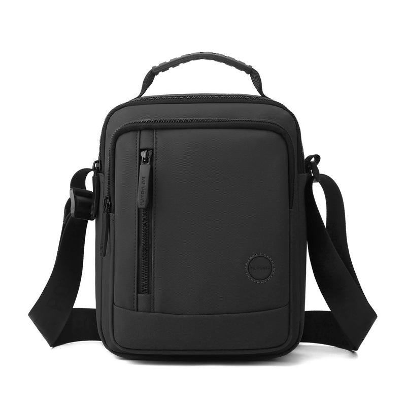 Men's Army Green Shoulder Messenger Bag Large - Large Black
