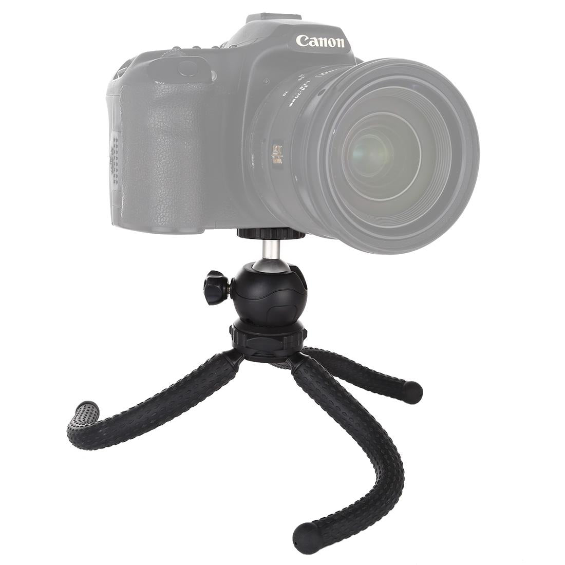 Flexible Mini Octopus Tripod with Ball Head for Slr Cameras