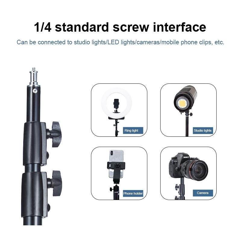 Professional Metal Lighting Stand For Studio Flash - 2.2M Height
