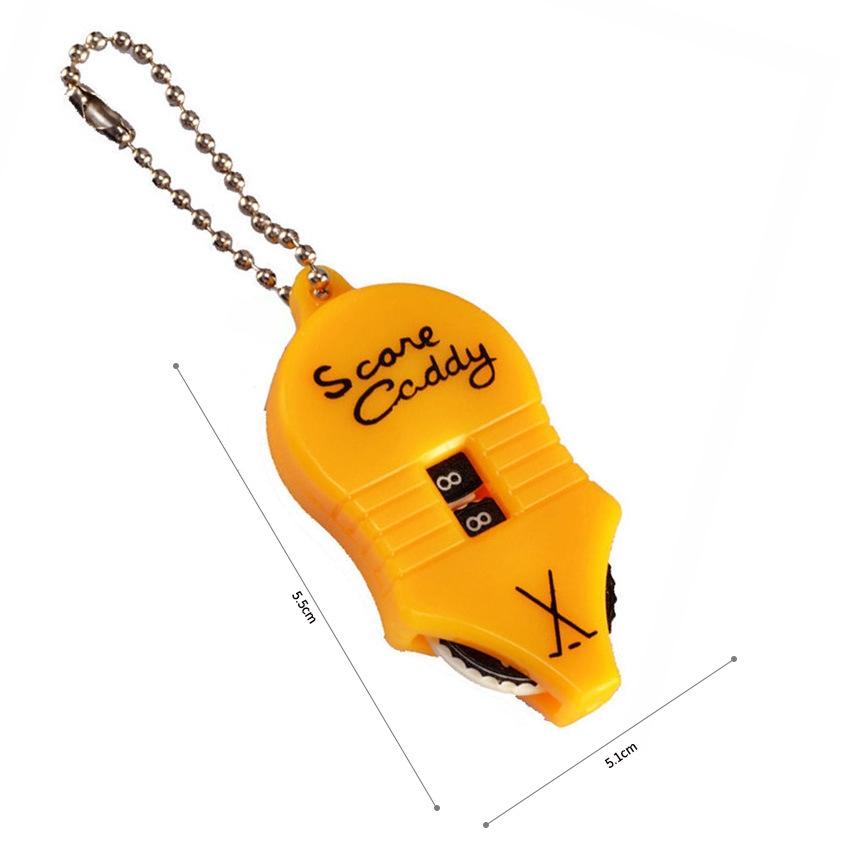 Mouse-Shaped Golf Scoring Device - Mini Gourd Counter