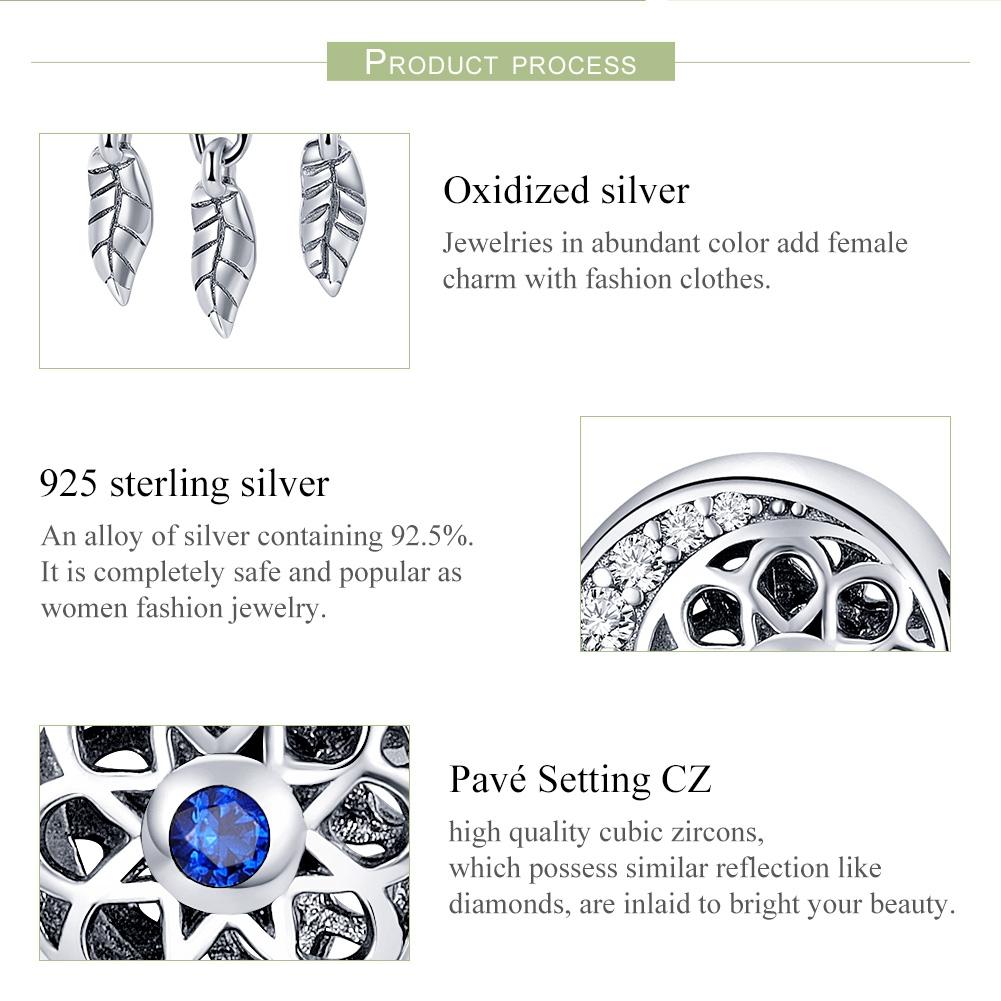 925 Sterling Silver Hollow Bead Bracelet Accessories