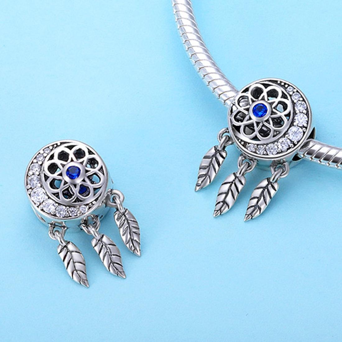 925 Sterling Silver Hollow Bead Bracelet Accessories