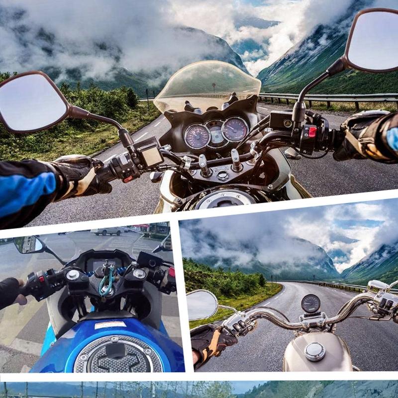 Multi-Joint Helmet Mount Set For Action Cameras