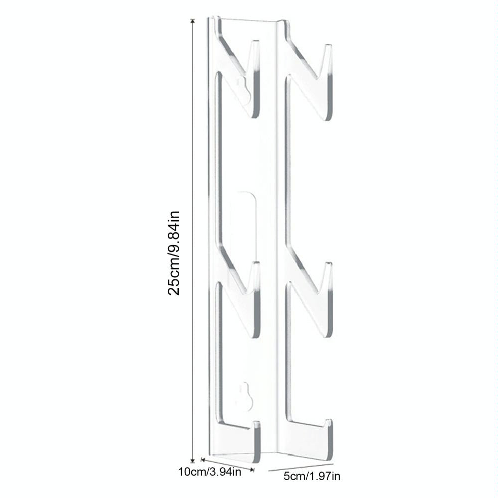 Acrylic Game Controller and Headphone Wall Mount - Set of 2