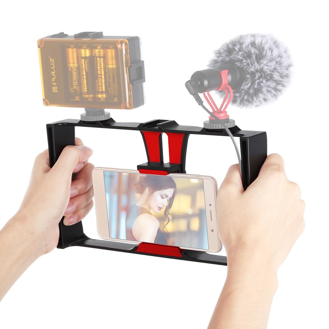 Smartphone Video Rig For Vlogging And Filmmaking - Blue