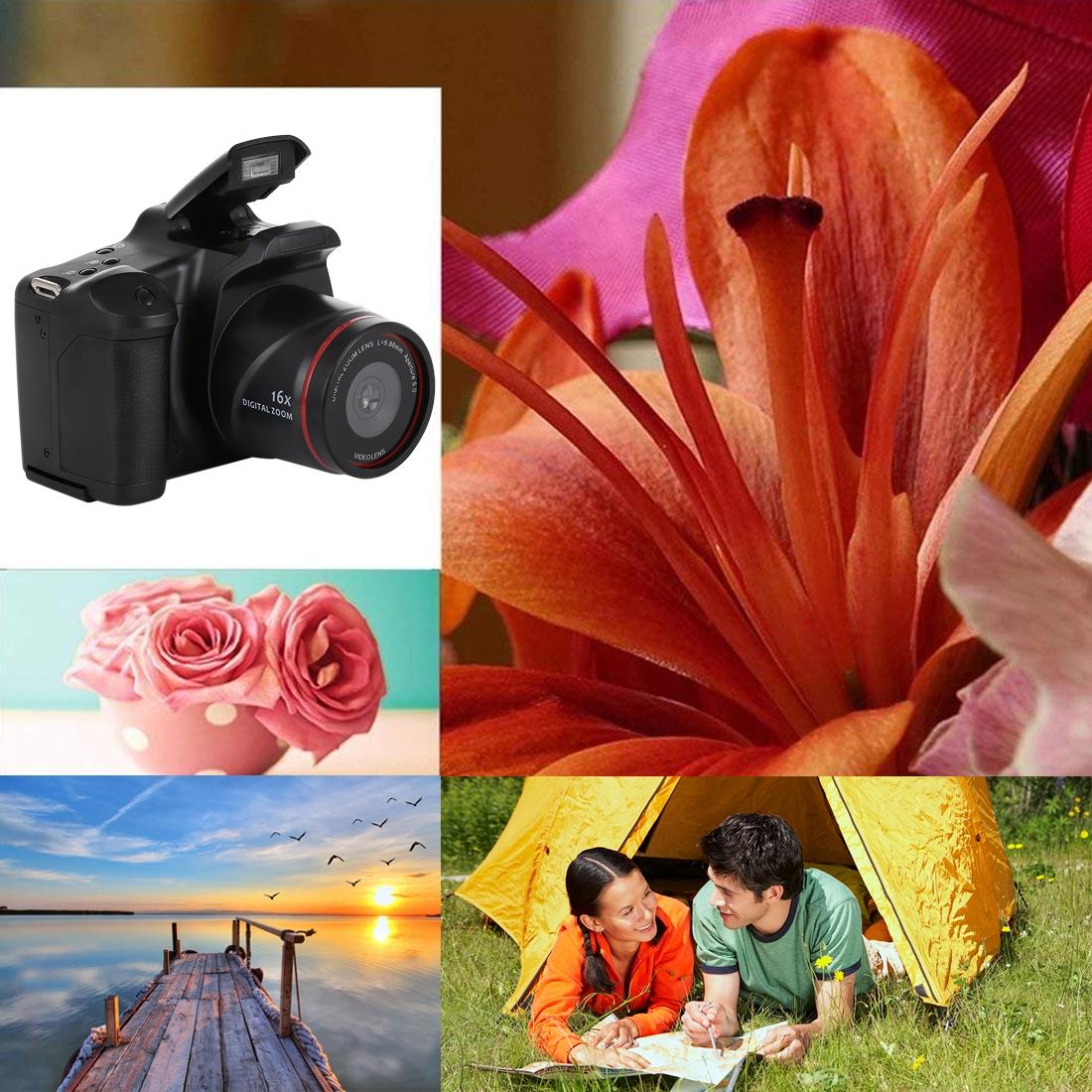 Hd Dv Slr Camera with 1.3mp 2.4 Lcd 720p Recording and Eis
