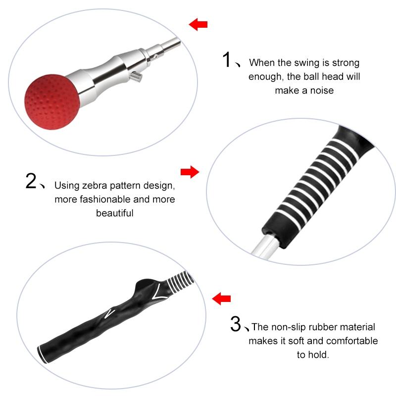 62Cm Golf Swing Practice Stick For Beginners