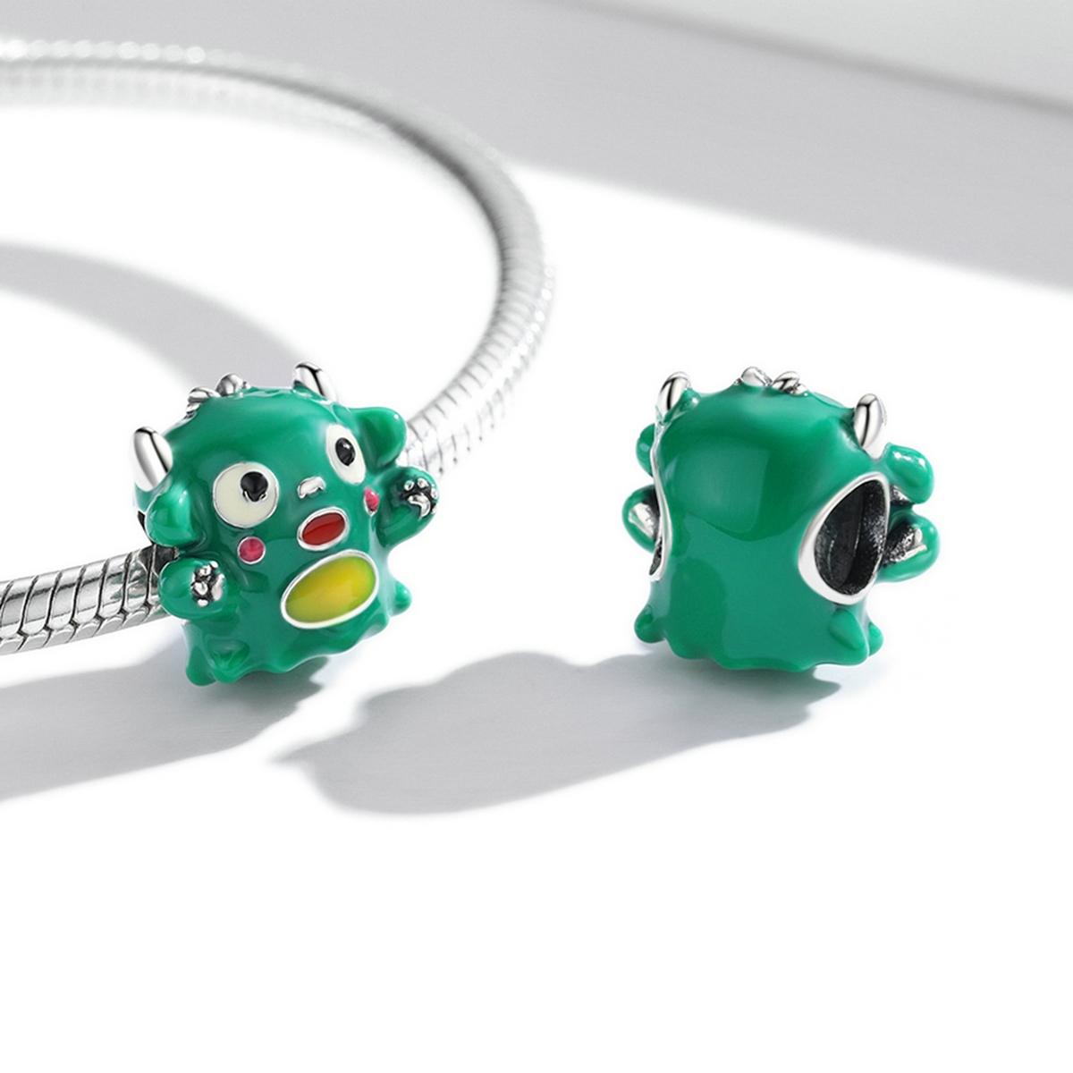 925 Sterling Silver Monster Beads For Diy Bracelets & Necklaces