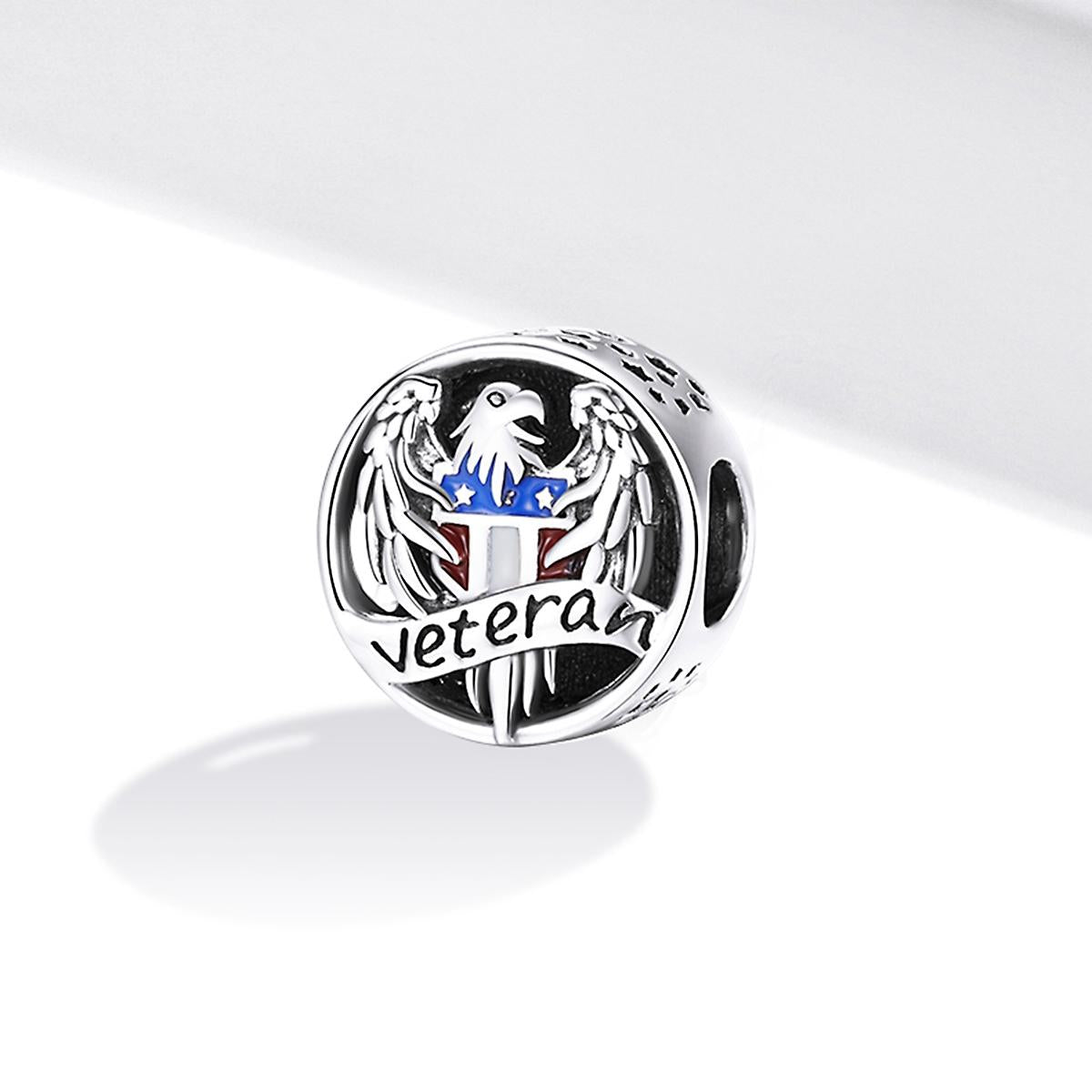 925 Sterling Silver Eagle Beads For Diy Bracelets & Necklaces
