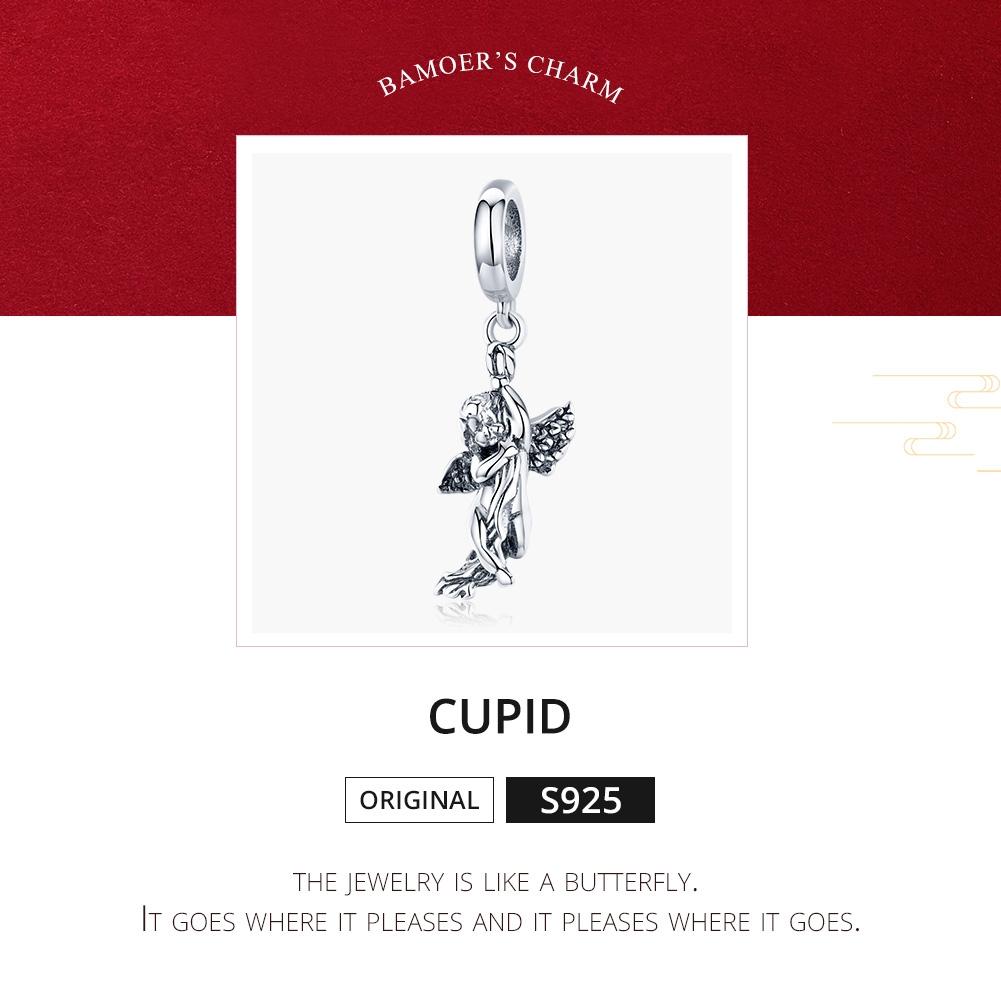925 Sterling Silver Handmade Cupid Pendant Diy Accessory
