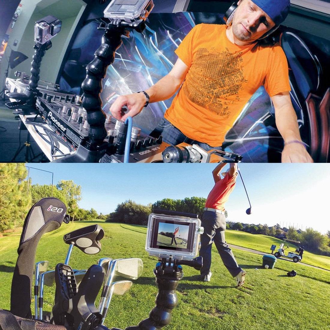 Jaws Flex Clamp Mount For Gopro Hero 12 - Action Sports Camera