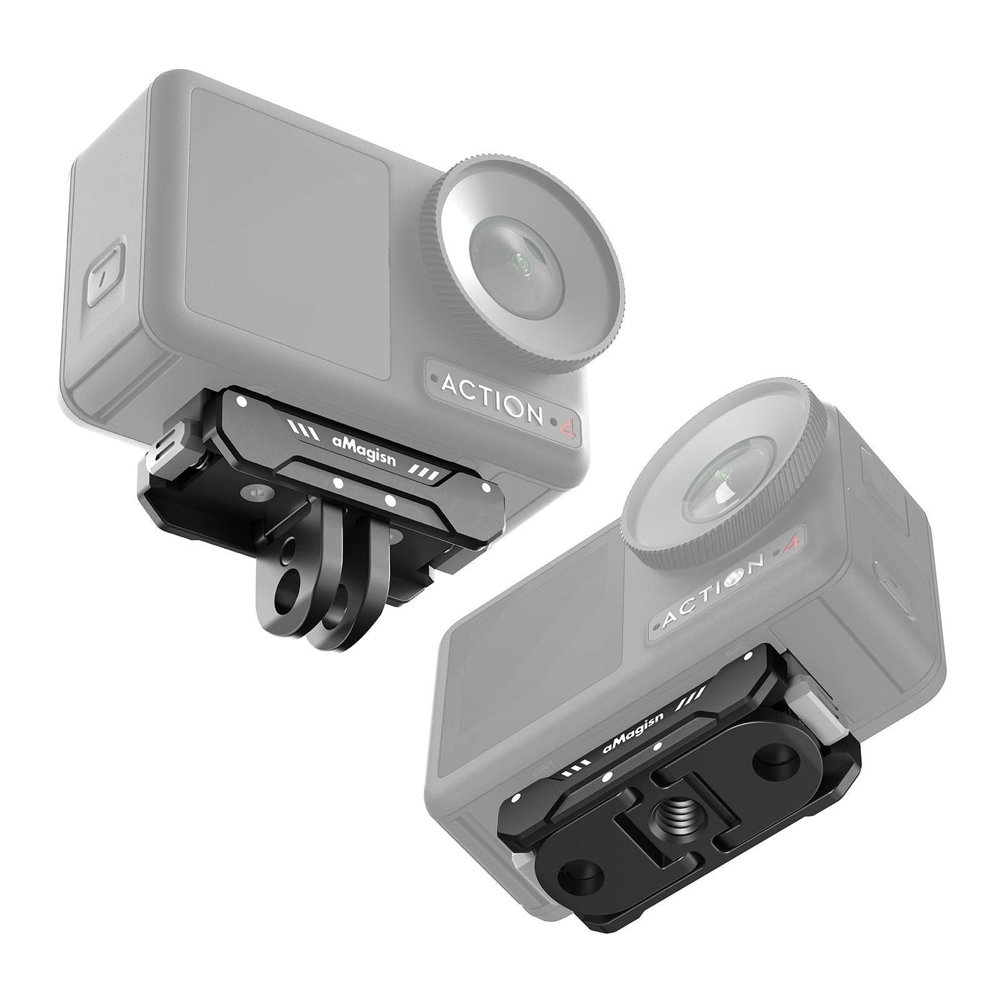 Quick Release Magnetic Camera Mount for Dji Action 4 / 3 - Amagisn
