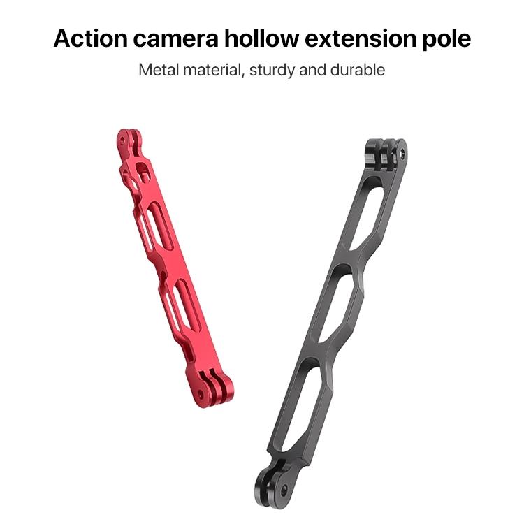 Aluminum Extension Arm With Hollow Grip - 20Cm - Black