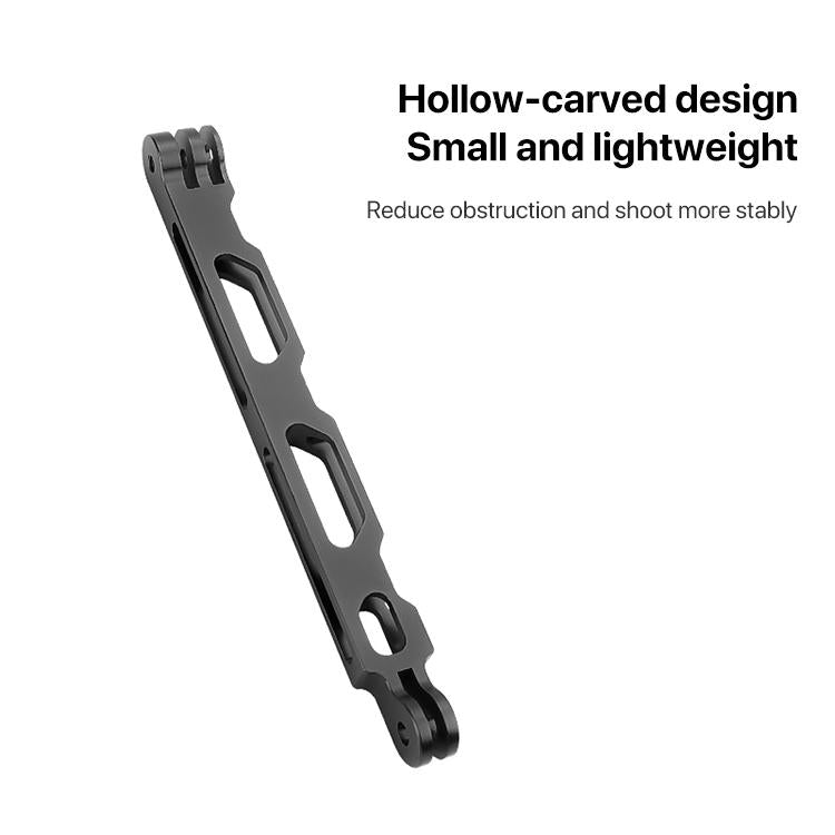 Aluminum Extension Arm With Hollow Grip - 20Cm - Black