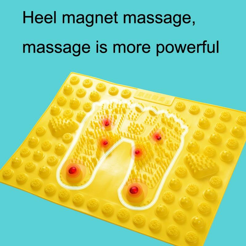 Foot Magnetic Therapy Massage Pad Toe Pressing Board - Blue