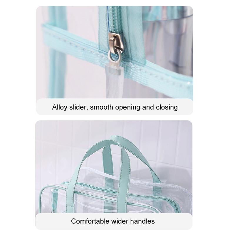 Waterproof Sports Tote For Toiletries & Makeup - Orange