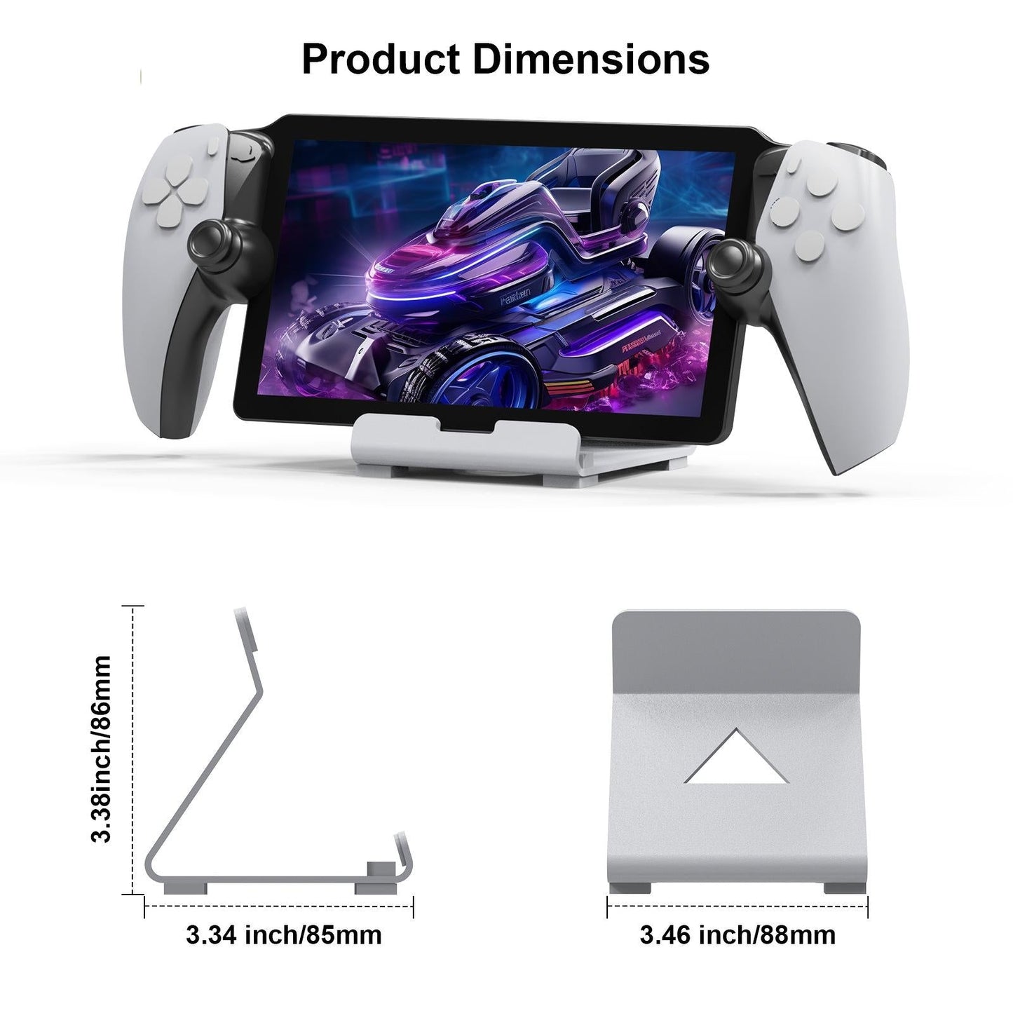 Universal Gaming Desktop Stand - Multi Device - Black