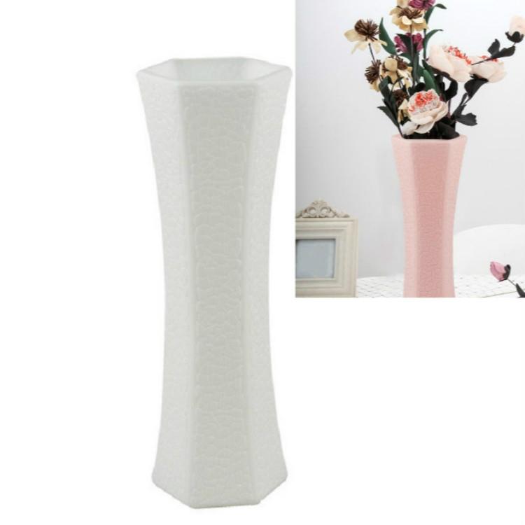 3-Piece Plastic Hydroponic Vase Set For Creative Home Decor - White