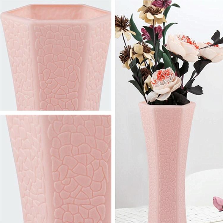 3-Piece Plastic Hydroponic Vase Set For Creative Home Decor - White