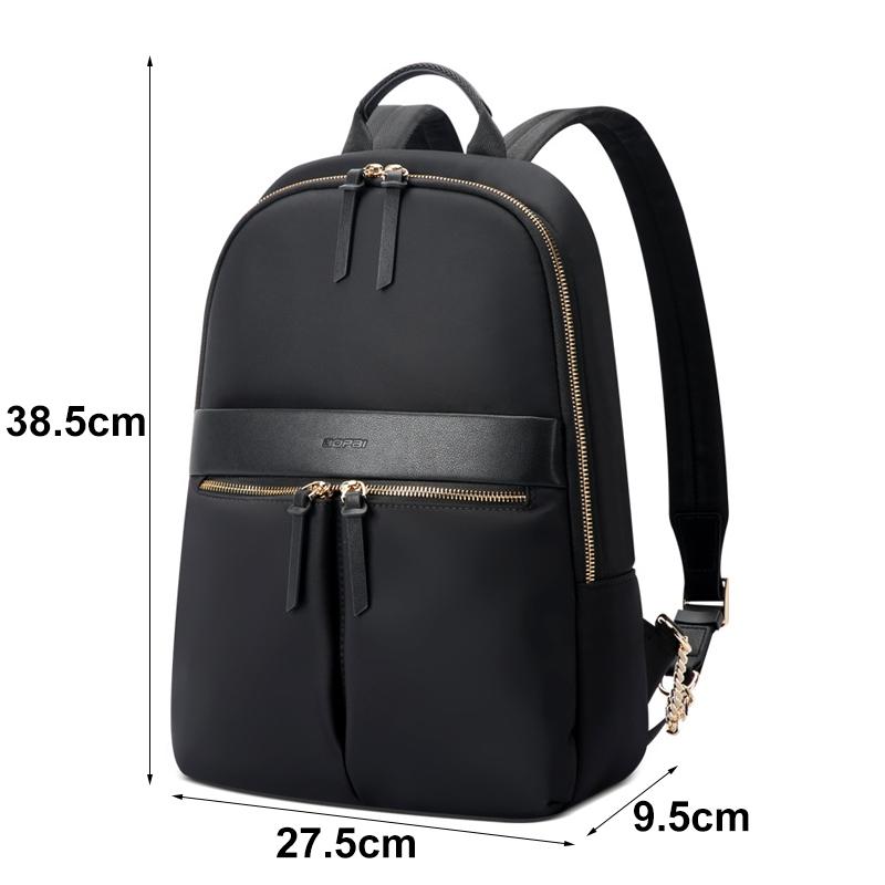Waterproof 14-inch Laptop Backpack - Lightweight and Casual - Black