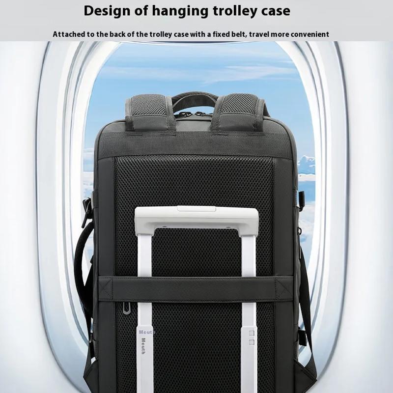 Large Capacity Business Backpack For Men - Black