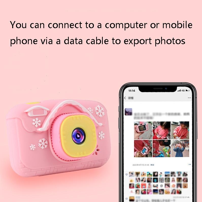 Mini Children Camera With 2.0 Hd Screen - V8 Digital Toy Camera