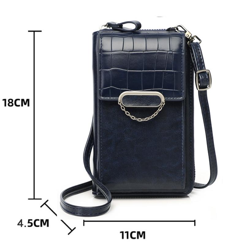 Versatile Women Crossbody Wallet For Phones - Red