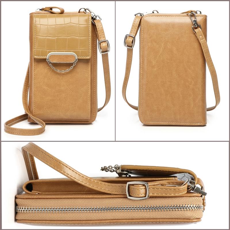 Versatile Women Crossbody Wallet For Phones - Red