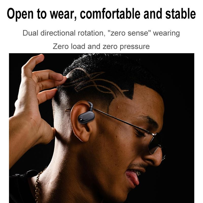 Wireless Stereo Earphones with Charging Case - Outdoor Sound - Black