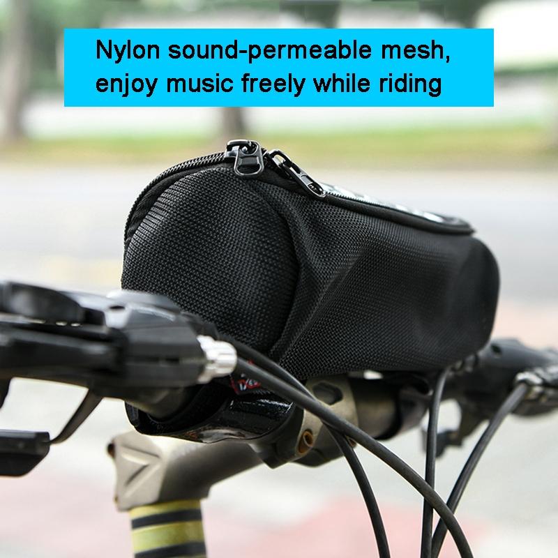 Jbl Flip Speaker Bike Bag - Outdoor Audio Messenger Black