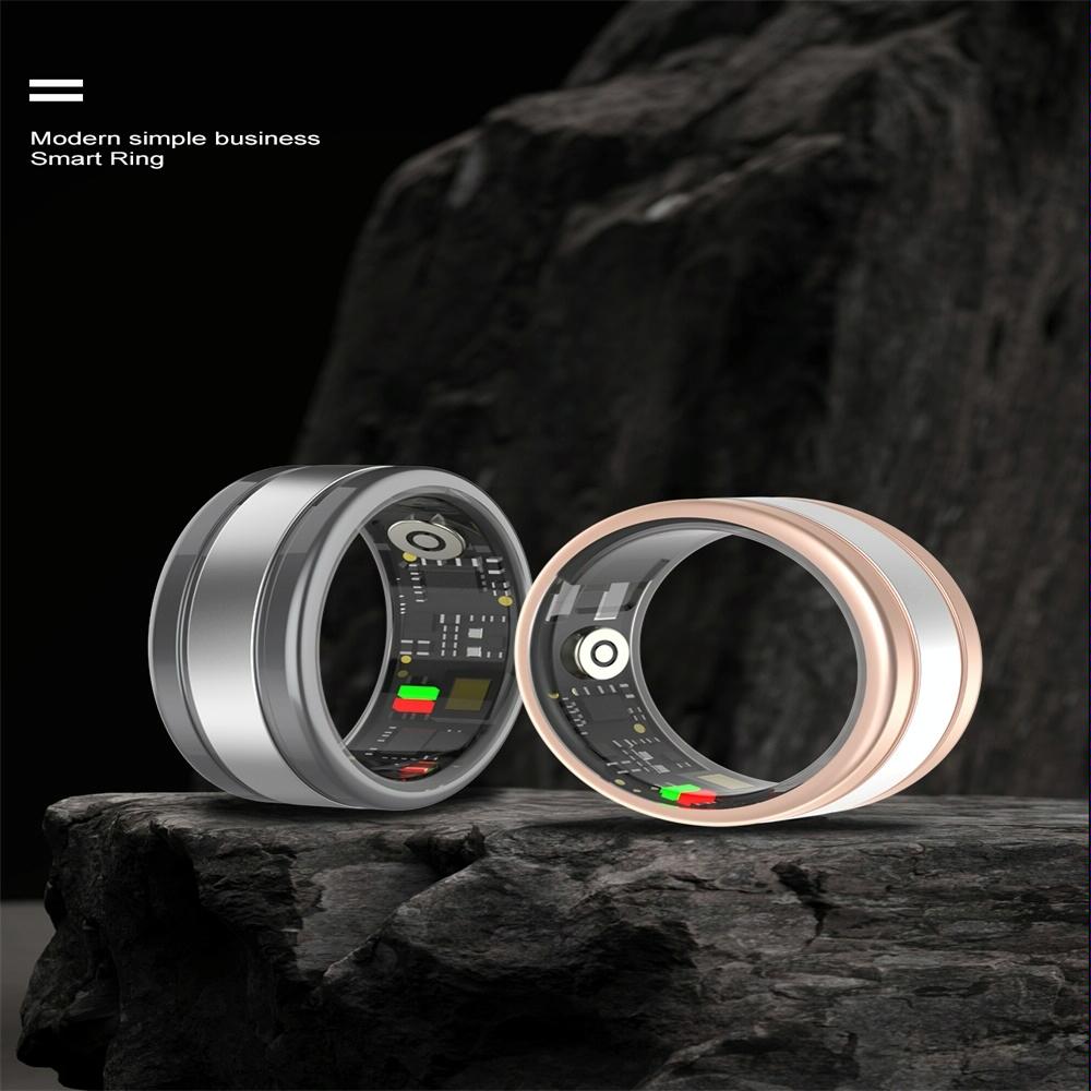 Smart Ring With Heart Rate Blood Oxygen Sleep Tracking - R18 Size 9