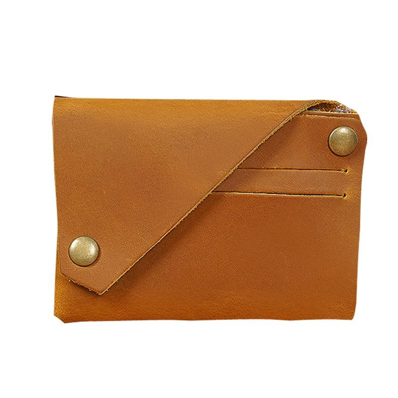 Leather Card Holder For Bank Cards Black - Black