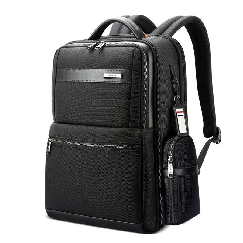 Black Multifunctional Anti-Theft Laptop Backpack With Usb Charging Hole