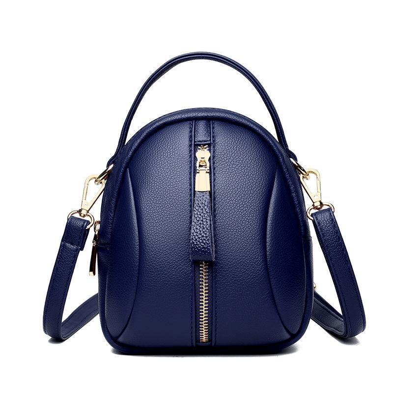 Multi Compartment Shoulder Bag For Women - Red