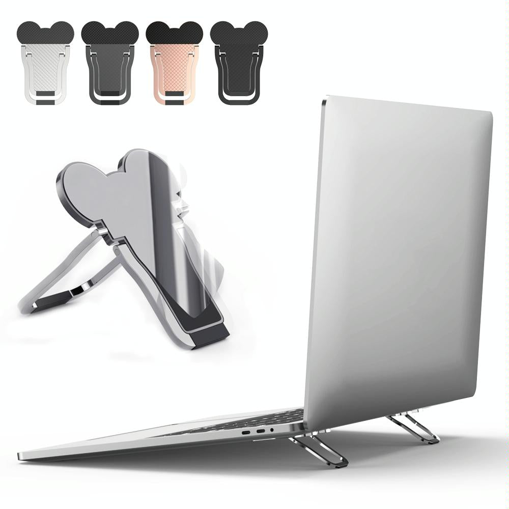 Foldable Metal Laptop Stand - Set of 2 - Tarnish