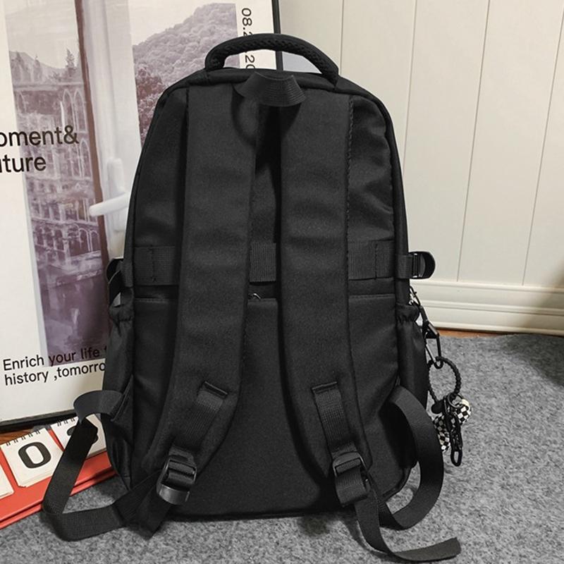 Simple Oxford Cloth Travel Backpack For Students 45 X 31 X 18Cm - Black