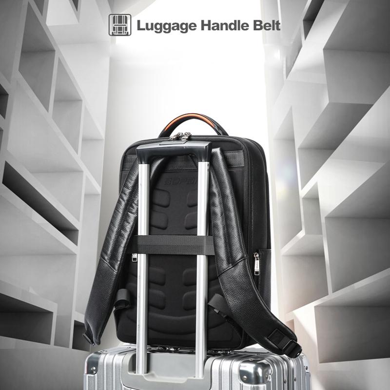 Multifunctional Anti-Theft Laptop Business Backpack With Usb Charging Hole Black
