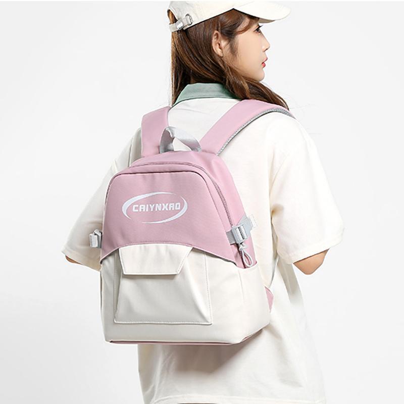 Large Splash Proof Backpack For Outings & School - Pink