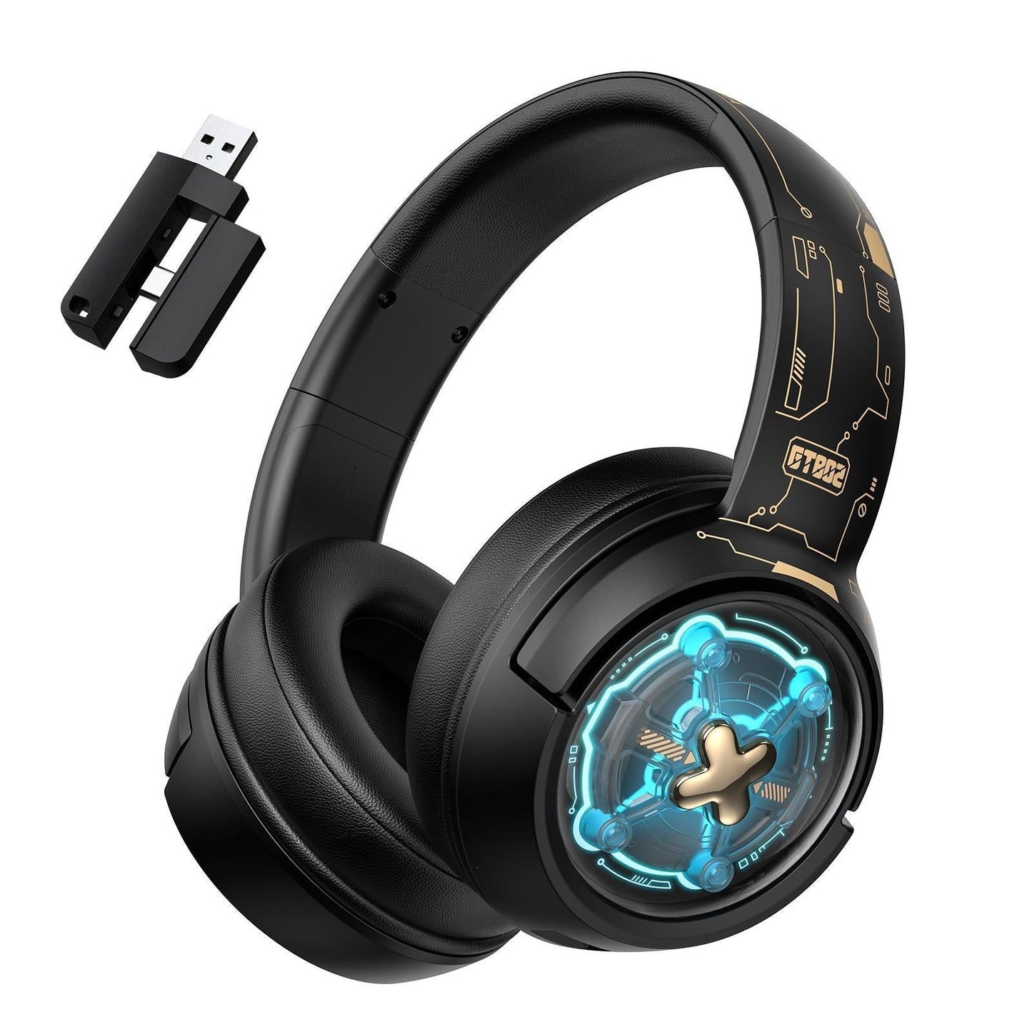 Wireless Gaming Headset Onikuma Gt802 - Black