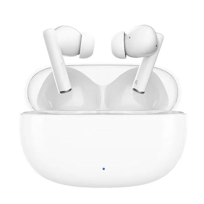 Waterproof Bluetooth Earbuds with Active Noise Reduction - Silver