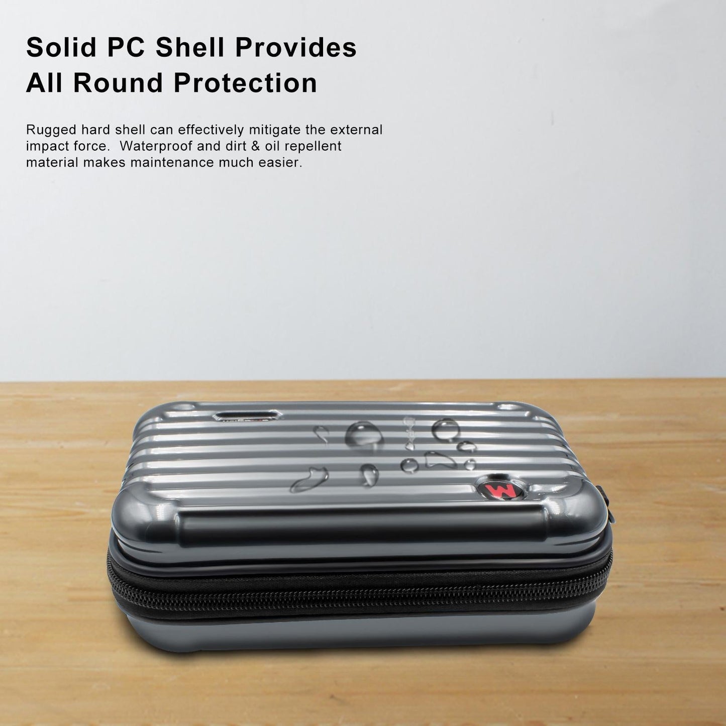 Waterproof Handheld Camera Bag for Amagisn Sports - Storage and Protection - Deep Gray
